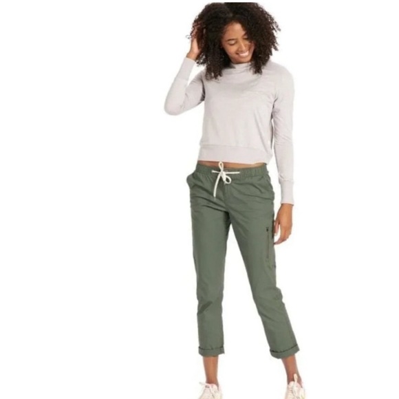 Vuori Pants - Vuori Sage Green Ripstop Pants- M